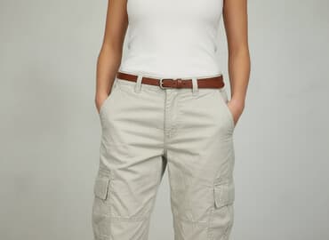 cargo ubrania: Esprit Collection, Spodnie cargo damskie, rozmiar L — 7