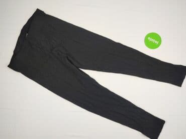 khaki legginsy: H&M, Legginsy rozmiar XL — 2