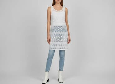 bluzki koronka allegro: Sukienka damska, rozmiar S — 5