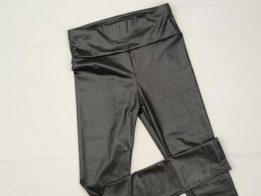 Leggings Eco-leather for women, size S (EU 36)
