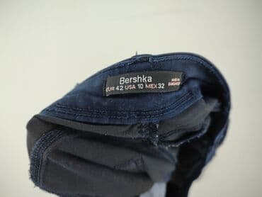 bershka spodnie mom: Bershka, Spodnie materiałowe damskie, rozmiar M — 4
