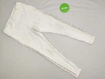 białe rajstopy 164: Legginsy Eleganckie damskie, rozmiar S — 2