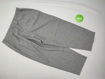 molton spodnie: ELEGANTE, Spodnie materiałowe damskie, 2XL — 4