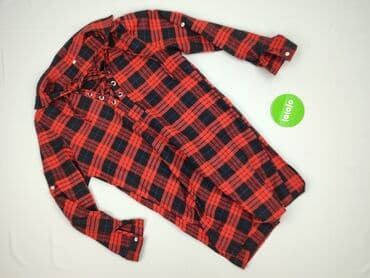 sukienka w czerwoną kratę damska: Sukienka damska, rozmiar M — 3