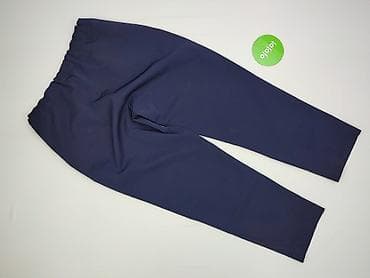 Women: Material trousers for women, size L — 3
