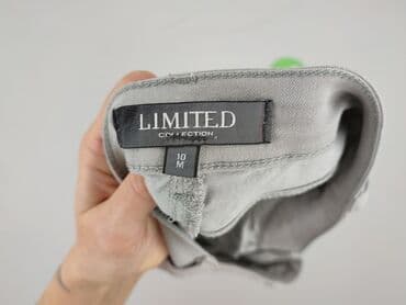 szare szerokie jeansy: Limited Collection, Jeansy damskie, rozmiar M — 4