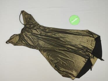 długa złota sukienka na wesele: Sukienka damska, rozmiar S — 3