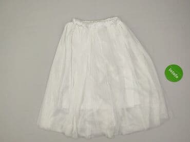 spódnice srebrne plisowane: Tulle, Women`s skirt, size L (EU 40) — 2