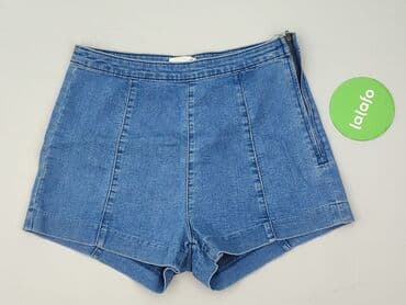 hm krótkie spodenki dzins low waist: H&M, Szorty damskie, rozmiar M — 2