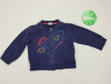 pięć lat w paski bluza w paski swiat: Sweatshirt, 3-6 months, condition - Good — 2