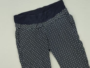 czarne legginsy ciążowe: H&M Mama, Spodnie materiałowe damskie, rozmiar L — 2