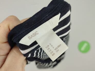 czarne t shirty basic: H&M, T-shirt damski, rozmiar S — 4