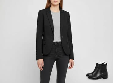 kurtka bejsbolówka reserved: Women's blazer, size XS — 1