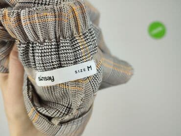 biale spodnie sinsay: Sinsay, Spodnie materiałowe damskie, rozmiar M — 4