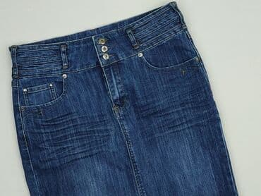 spódnice jeansowe ciemna: Spódnica damska, rozmiar M — 1