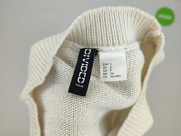 hm sweter bordowy: H&M Divided, Sweter damski, rozmiar S — 4