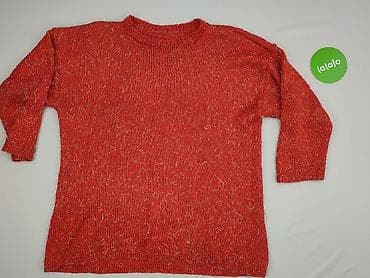 sweter bordo: Sweter damski, rozmiar 3XL — 2