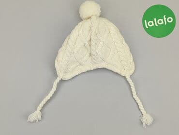 stradivarius spodnie biale: Czapeczka, 6-9 miesięcy, stan - Idealny — 3