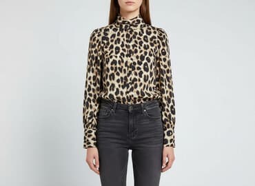 shein czarne bluzki: Shein, Bluzka damska, rozmiar M — 6