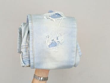 jeansy dla puszystych pań: Bershka, Jeansy damskie, rozmiar S — 5