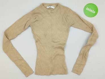 sweter z dużymi oczkami: NA-KD, Sweter damski, XS — 2