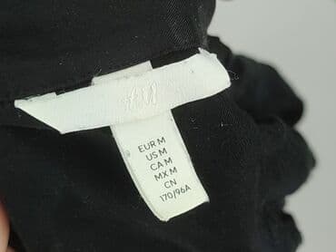 czarna koszula do niebieskiego garnituru: H&M, Koszulа dla mężczyzn, rozmiar M — 4