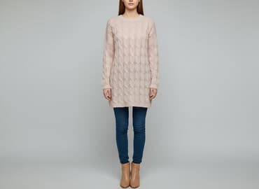 sweter do legginsów: Tunika damska, rozmiar S — 1