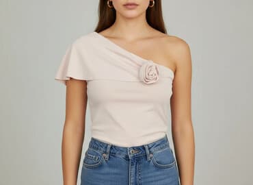 bluzka damska na jedno ramię: Sinsay, Bluzka damska, rozmiar M — 1