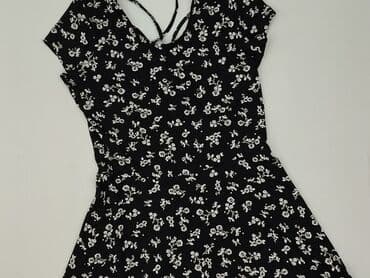 sukienka i sandały na koturnie: Sukienka damska, rozmiar S — 1