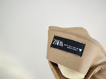 zara dresy: Zara, Legginsy Ze skóry ekologicznej damskie, rozmiar S — 4