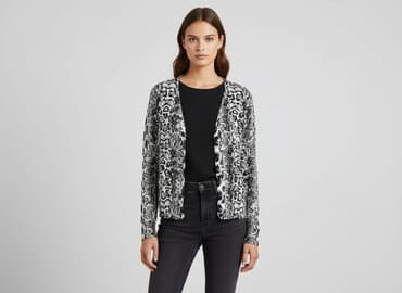 kamizelka futerko h m: H&M, Kardigan damski, rozmiar XS — 8