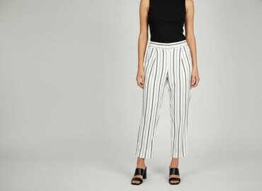 buty zimowe stradivarius: F&F, Spodnie materiałowe damskie, rozmiar L — 7