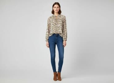 bluzka z szerokimi rękawami sinsay: Sinsay, Bluzka damska, rozmiar S — 1