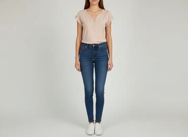 ubrania relab: Bluzka damska, rozmiar L — 6