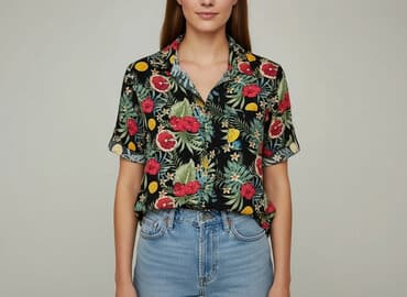 koszule hawajskie cropp: Cropp, Bluzka damska, rozmiar S — 1