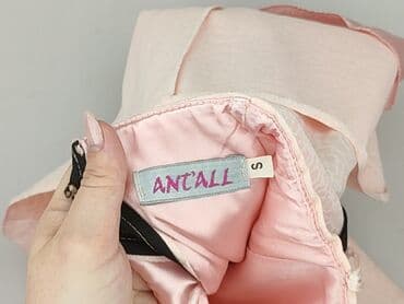 srebrne sukienki na imprezę: ANTALL, Sukienka damska, rozmiar S — 5