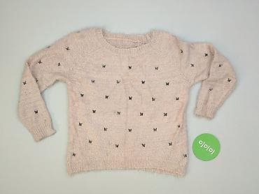 sweter w chmurki: Sweter damski, rozmiar S — 2