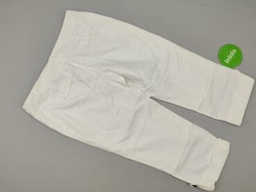 Women: CAMAIEU, Material trousers for women, size 3XL (EU 46) — 3