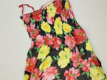 sukienki na wesele plus size w kwiaty: Sukienka damska, rozmiar One size — 1