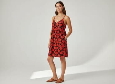 kozaki do czerwonej sukienki: Atmosphere, Sukienka damska, rozmiar S — 6