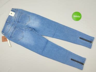 oversized jeans: Jeansy damskie, rozmiar XS — 3