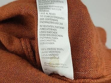 wełniany sweter: Marks & Spencer, Golf dla mężczyzn, rozmiar M — 5