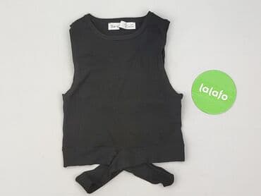 czarne sandały płaskie ccc: Bershka, Top damski, S — 2