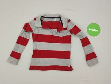 koszulka barcelony lewandowski dla dzieci: Shirt 5-6 years, condition - Very good, pattern - Striped, color - Red — 2