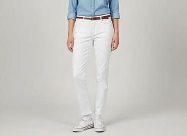 łaty na spodnie do prasowania: Jeansy damskie, rozmiar L — 1