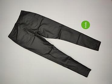 leather jacket: Spodnie materiałowe damskie, rozmiar M — 3