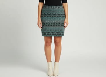 spodenko spódniczka plus size: Spódnica damska, rozmiar XL — 7