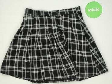 czarne spódnice w kratę: Spódnica damska, rozmiar S — 3