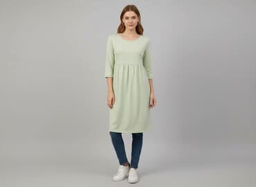 sukienki butelkowa zieleń midi: Sukienka damska, rozmiar S — 6