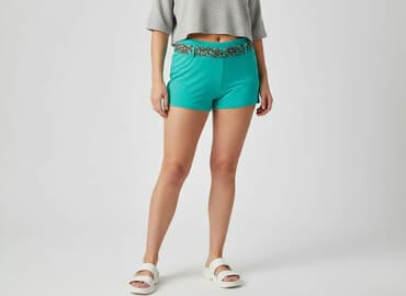 krótkie spodenki z lajkry: Szorty damskie, rozmiar XL — 6